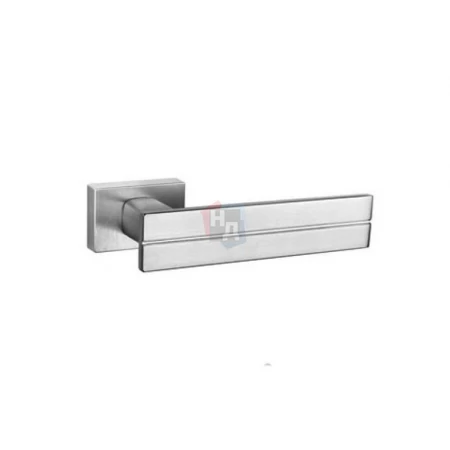 Дверная ручка Tupai LINA 1 2736 RT-96 хром матовый