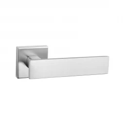 Дверная ручка Tupai LINA 2 2730 Q-96 хром матовый