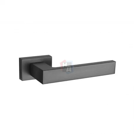 Дверная ручка Tupai SQUARE 2275 RT-153 черный матовый