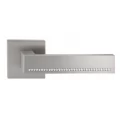 Дверная ручка ORO&ORO QUATTRO Swarovski 106CR-15E MSN никель матовый
