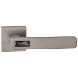 Дверная ручка ORO&ORO GALASSIA Swarovski 108CR-15E MSN никель матовый