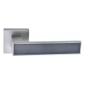 Дверная ручка ORO&ORO OMBRA 078-15E MSN / TITANIUM никель матовый, титан