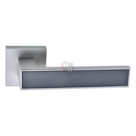 Дверная ручка ORO&ORO OMBRA 078-15E MSN / TITANIUM никель матовый, титан