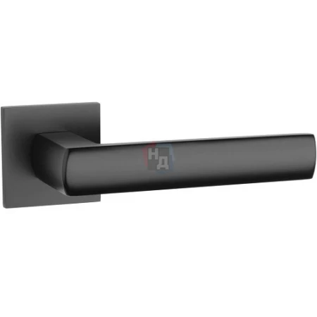 Дверная ручка Tupai 4161Q 5S-153 черный матовый
