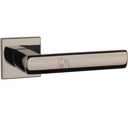 Дверная ручка Tupai 4161Q 5S-49 никель черный