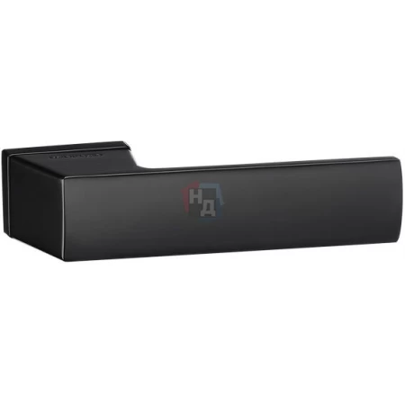 Дверная ручка ORO&ORO ANGELINA 127-24E BLACK черный матовый