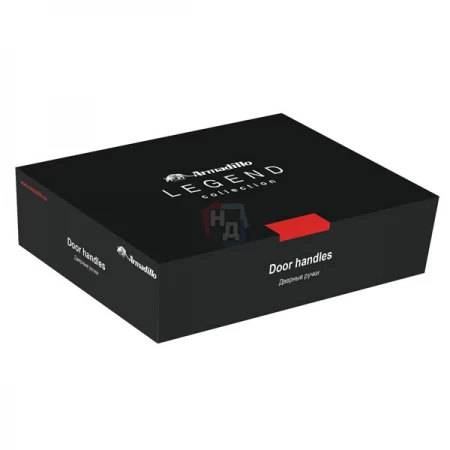 Дверная ручка Armadillo ORBIS SQ004-21 SN/CP-3 никель матовый / хром