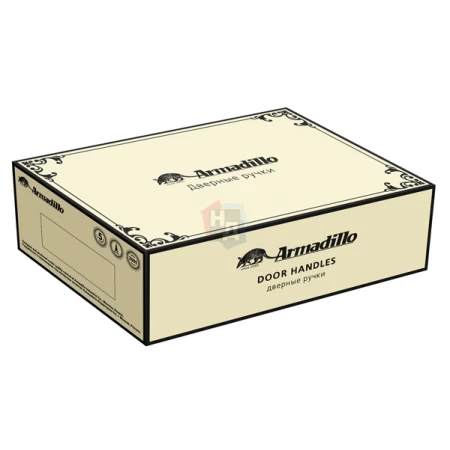 Дверная ручка Armadillo Romeo CL 3 BB-17 бронза коричневая