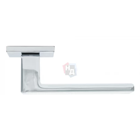 Дверная ручка Safita MIRROR HS WP/CP белый/хром