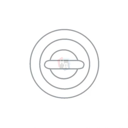Накладка WC SIBA Eco A02 50х50 бронза античная (80 80)