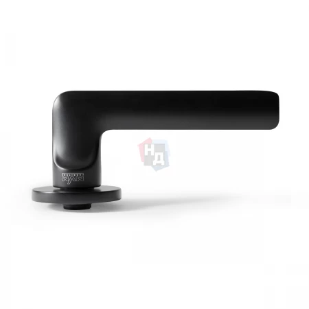 Дверная ручка на розетке MVM APOLLO Z-1808 BLACK черный