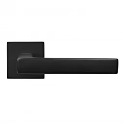Дверная ручка на розетке MVM WONDO Z-1810 BLACK черный