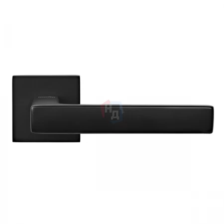 Дверная ручка на розетке MVM WONDO Z-1810 BLACK черный