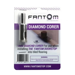 Алмазная фреза для дверного стопора Fantom Стальной