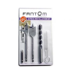 Монтажный набор для дверного стопора Fantom Стальной