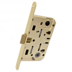 Замок межкомнатный AGB Mediana Evolution WC латунь матовая (B011025023)