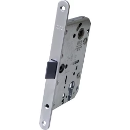 Замок межкомнатный AGB Mediana Evolution PZ хром матовый (B011035034)