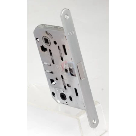 Замок межкомнатный AGB Mediana Polaris 2XT WC хром матовый (B061025034)