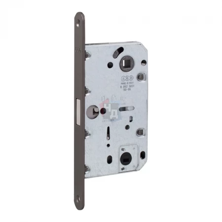 Замок межкомнатный AGB Mediana Polaris 2XT WC титан (графит) (B0610250F9)