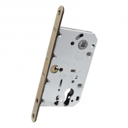 Замок межкомнатный AGB Mediana Polaris 2XT PZ латунь античная (зелёная бронза) (B061025012)