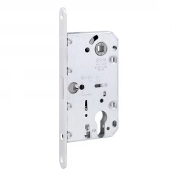 Замок межкомнатный AGB Mediana Polaris 2XT PZ хром матовый (B051035034)