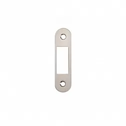 Ответная планка Siba 10590 SN (DUZ) без отбойника никель матовый