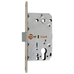 Замок межкомнатный Siba SB8550 SN (механизм PZ) никель матовый