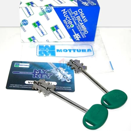 Замок врезной Mottura 52.Y771 My Key (52Y771BSRN54VS) левый