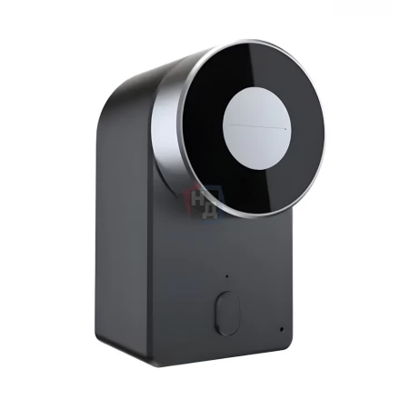 Умный замок PES Inox черный (отпечаток пальца, приложение, код, брелок, NFC, RFID-карта)