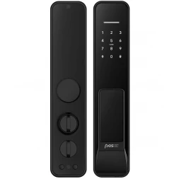 Умный замок PES Boxe черный (отпечаток пальца, приложение, код, брелок, NFC, RFID-карта)