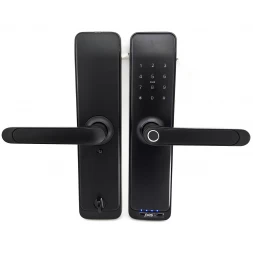 Умный замок PES Husky черный WC (Wi-Fi, отпечаток пальца, приложение, код, брелок, NFC, RFID-карта)