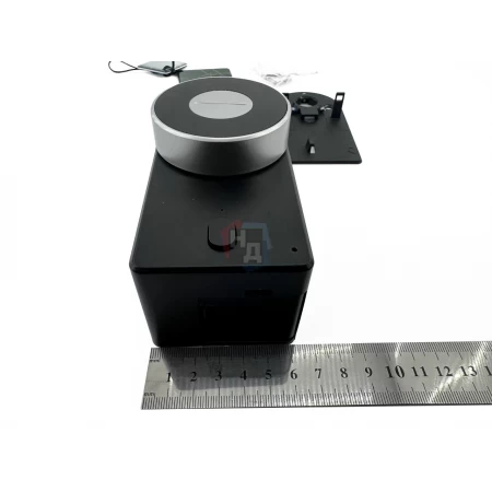 Умный замок PES Inox черный (отпечаток пальца, приложение, код, брелок, NFC, RFID-карта)
