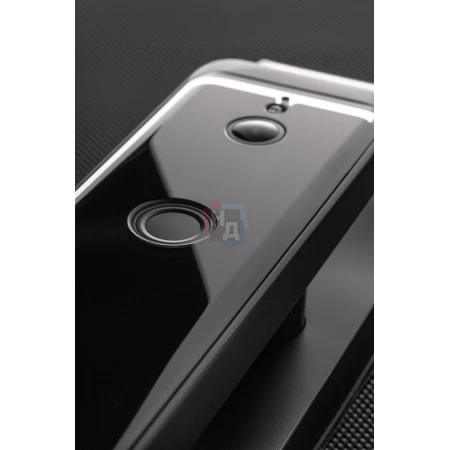 Умный замок PES Alabay черный с видеодомофоном (Face ID, отпечаток пальца, приложение, код, брелок, NFC, RFID-карта)