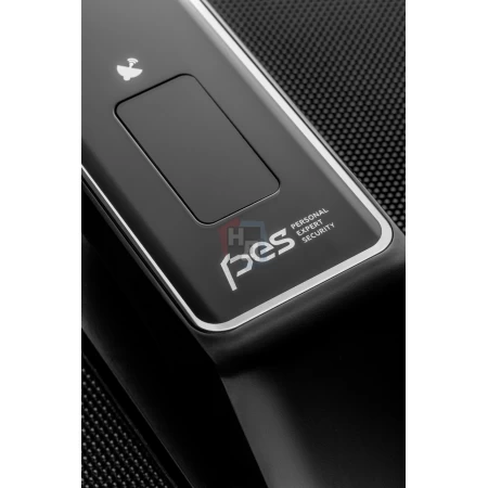 Умный замок PES Alabay черный с видеодомофоном (Face ID, отпечаток пальца, приложение, код, брелок, NFC, RFID-карта)