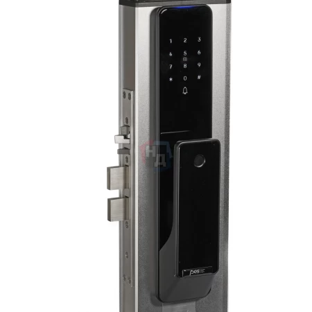 Умный замок PES Hotar черный (отпечаток пальца, приложение, код, брелок, NFC, RFID-карта)