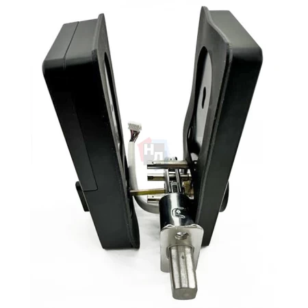 Умный замок PES Bolt черный (отпечаток пальца, приложение, код, брелок, NFC, RFID-карта)