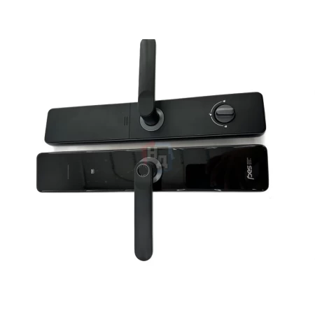 Умный замок PES Patron черный (Wi-Fi, отпечаток пальца, приложение, код, брелок, NFC, RFID-карта)