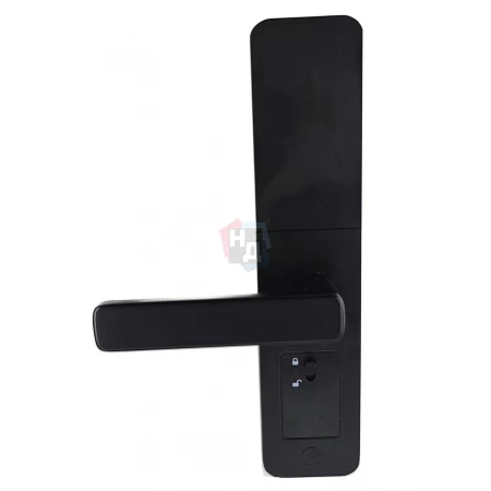 Умный замок PES Mini черный (отпечаток пальца, приложение, код, брелок, NFC, RFID-карта)