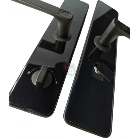 Умный замок PES Collie черный (отпечаток пальца, приложение, код, брелок, NFC, RFID-карта)