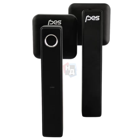 Умный замок PES Hand 2 черный (отпечаток пальца, приложение, код, брелок, NFC, RFID-карта)