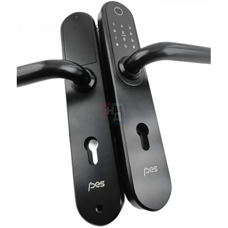 Умный замок PES Ben 2 черный (отпечаток пальца, приложение, код, брелок, NFC, RFID-карта)