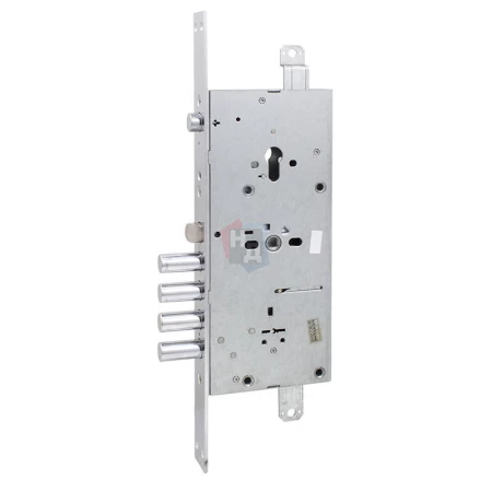 Замок врезной Comit CM-21437 двухсистемный хром