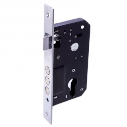 Замок врезной RDA 1025-62 PZ хром