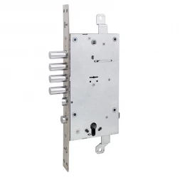 Замок врезной Comit CM-21356 двухсистемный хром