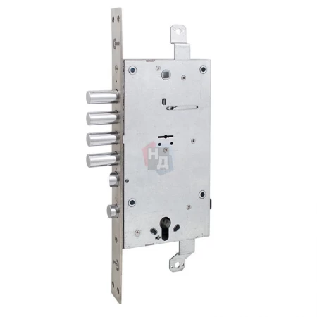 Замок врезной Comit CM-21356 двухсистемный хром