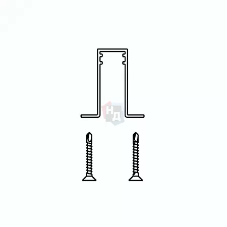 Автоматический выдвижной порог SIPAM MOD 101SF30 80-60см