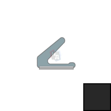 Уплотнитель Schlegel QL 3121 черный