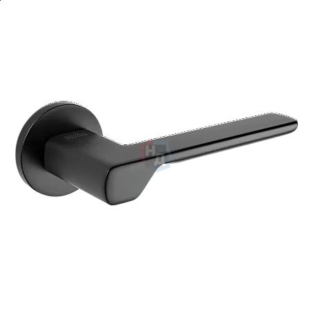 Ручка дверная MVM BRAILLE Z-1811 BLACK черный