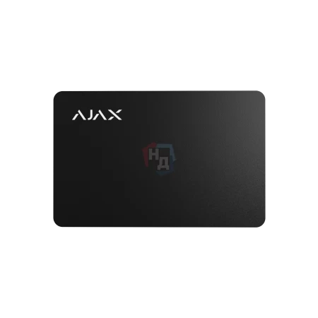 Комплект бесконтактных карт Ajax Pass (10шт) черный