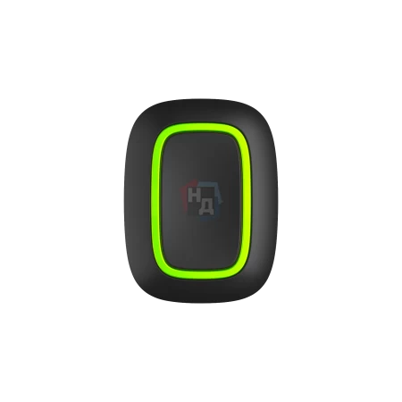 Беспроводная тревожная кнопка Ajax Button черный